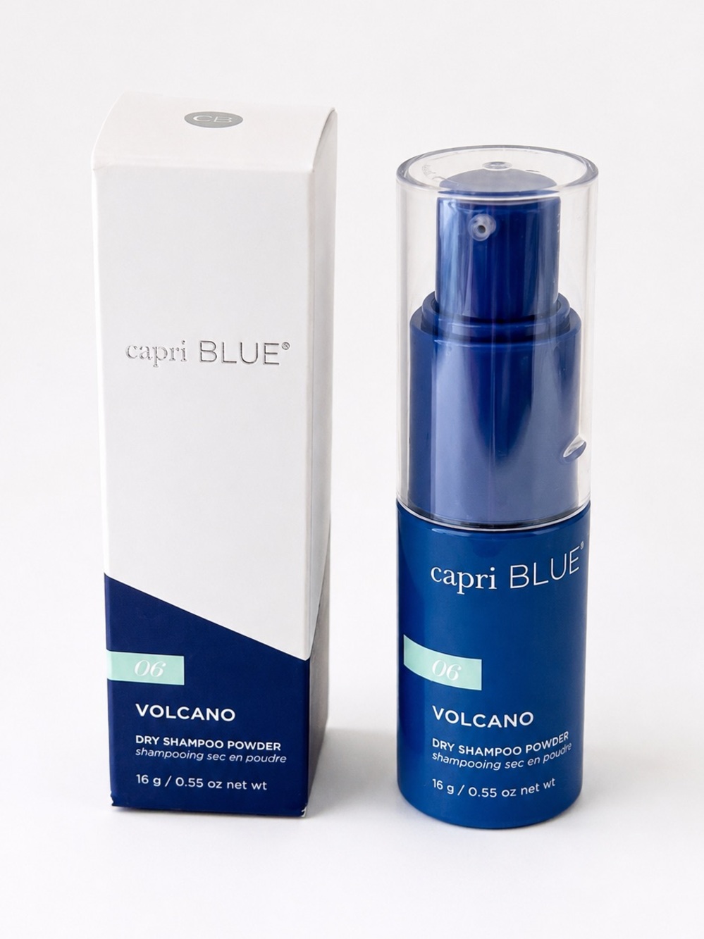Capri Blue Volcano Dry Shampoo Powder New In Box 16g